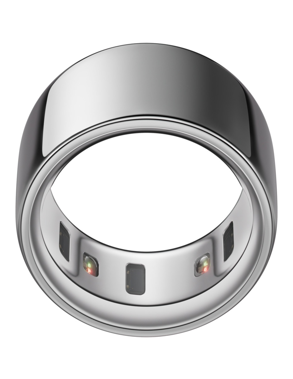 OURA RING 4, 10, PLATA