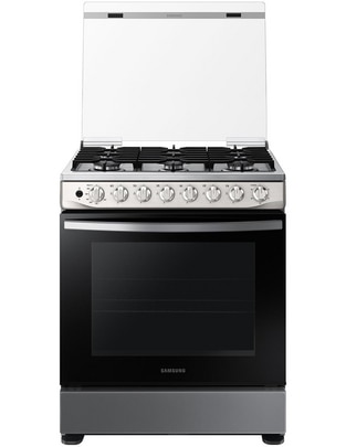 Estufa de piso a gas natural/lp Samsung 76.7 cm NX52T5411MS/AX de 6 quemadores