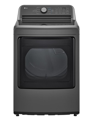 Secadora de gas natural/lp LG de 26 kg con 8 ciclos DT25MTGK