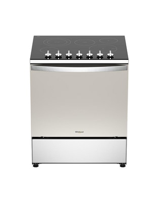 Estufa de piso eléctrica Whirlpool 75.9 cm WFRE2420D de 5 quemadores