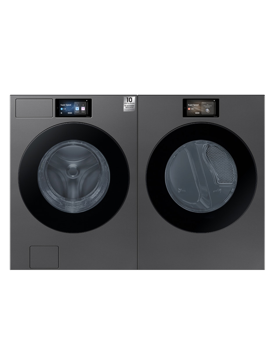 Combo lavadora + secadora Samsung gas natural/LP 26 kg F-WD90F26AUDSP