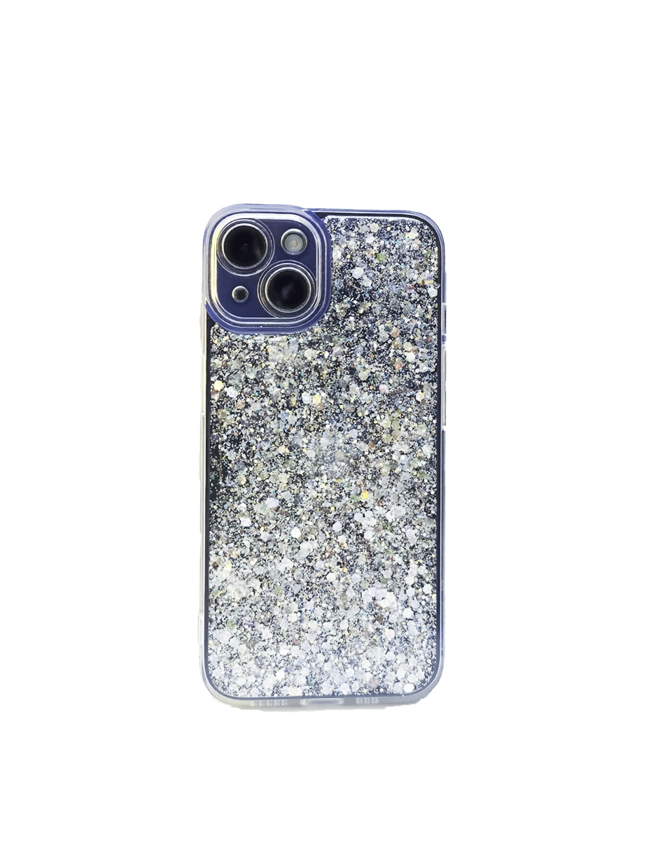 Funda para iPhone 14 Plus Glitter de plástico
