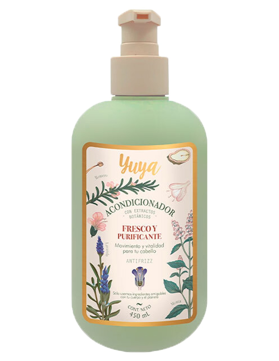Set de shampoo para cabello Fresco y Purificante Yuya