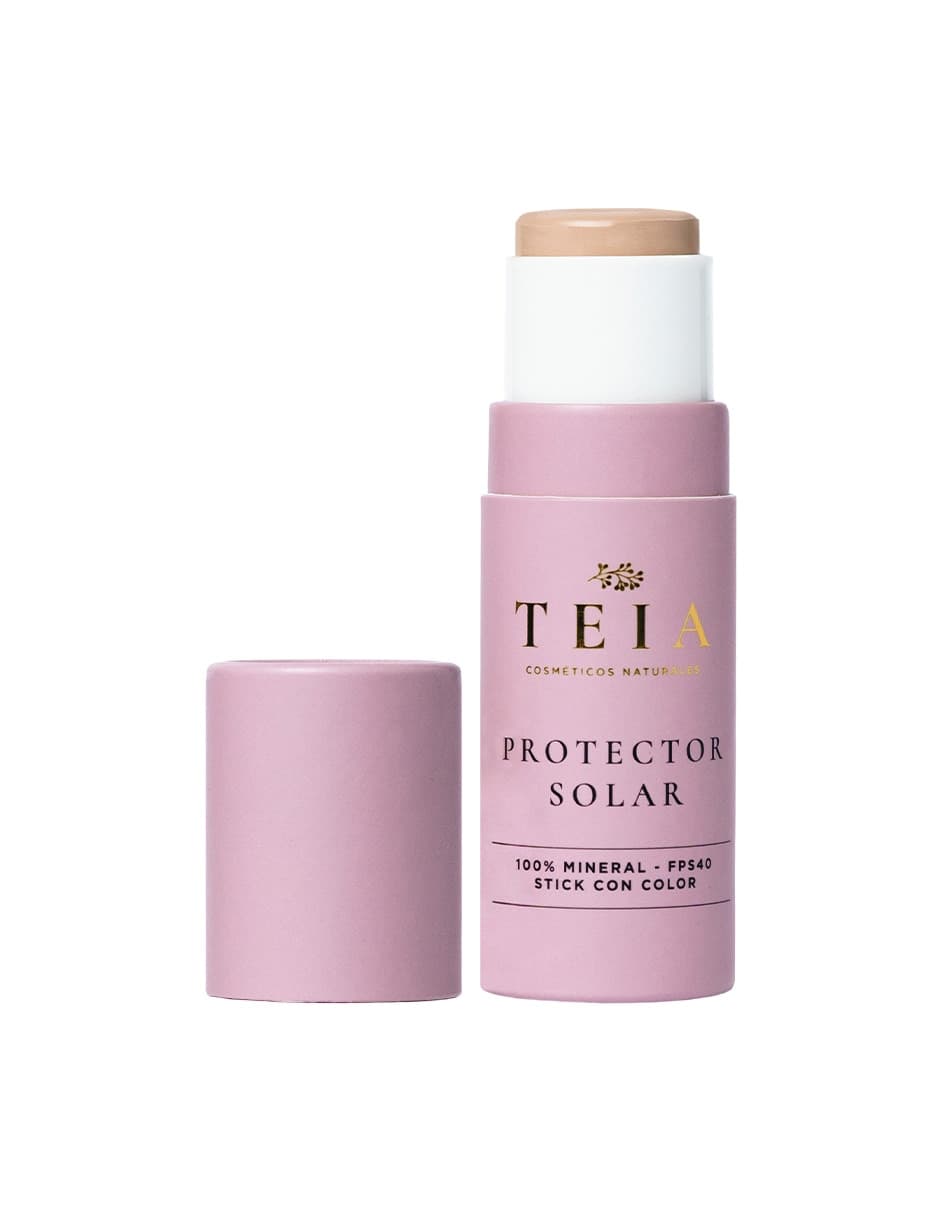Protector solar FPS 40 Teia Stick Con Color