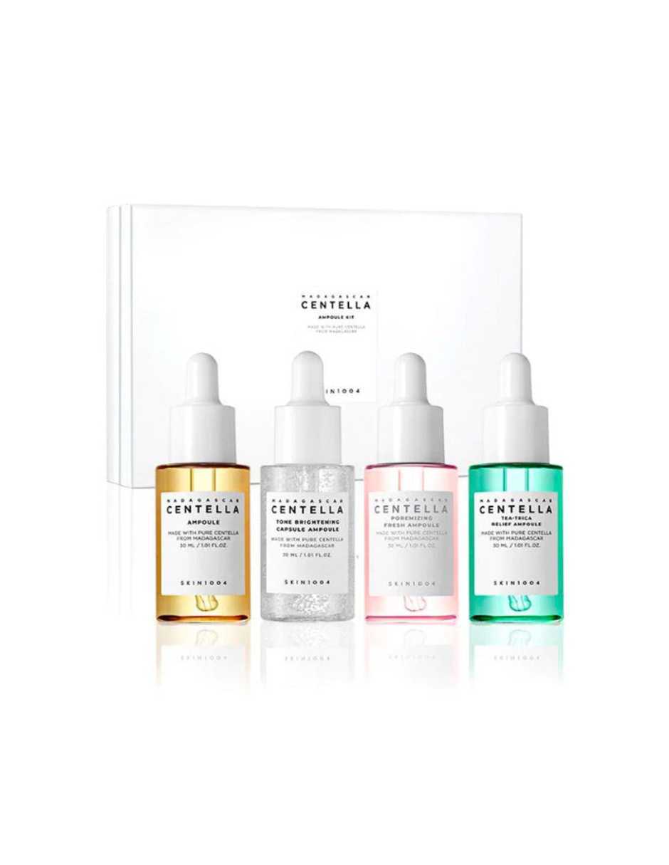 Kit tratamiento facial Skin1004 Madagascar Centella Ampoule Kit hidratante Skin1004 Kit