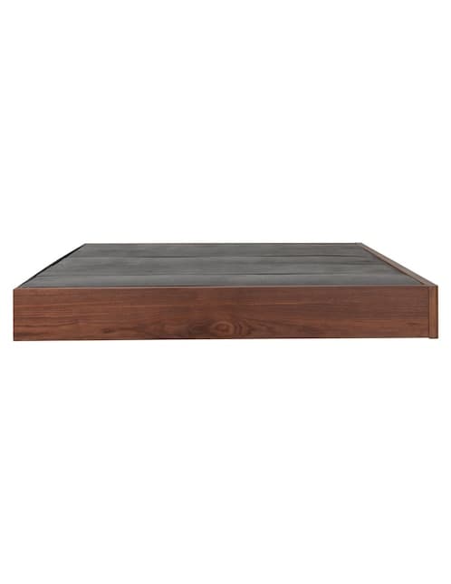 Base para cama armable Nusa Haus de madera álamo King Size