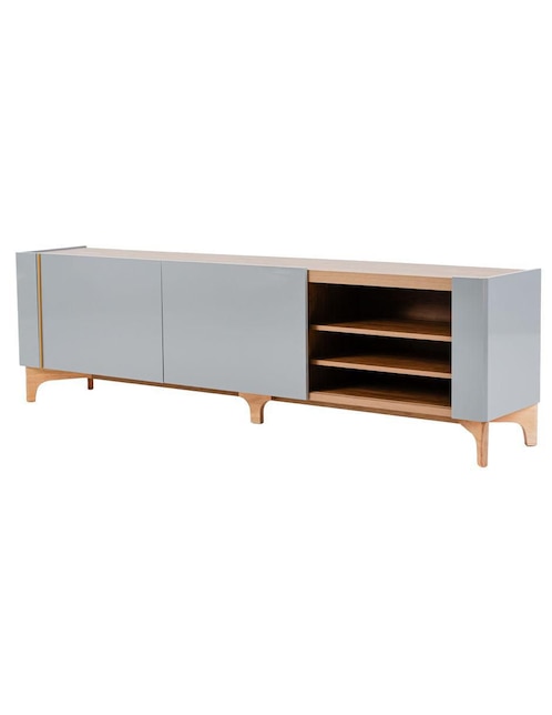 Mueble de tv armable Betim Loomber de madera