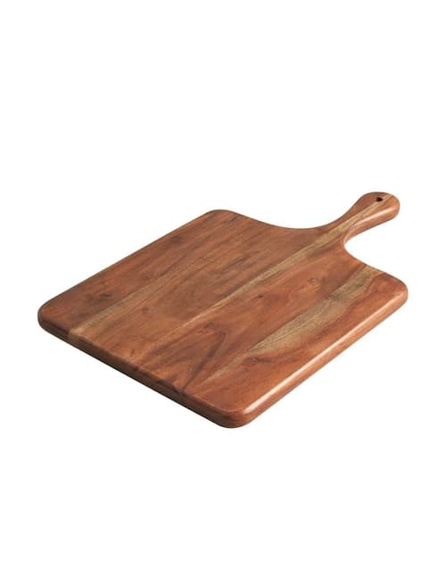 TABLA QUESO CHATEAU 1 PZA MADERA, CAFÉ