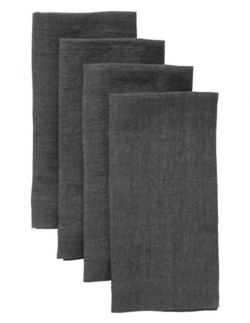 Set de servilletas Mason de lino 4 piezas