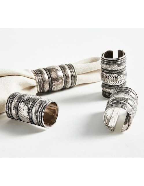 Aro para servilletas Etched Bangle