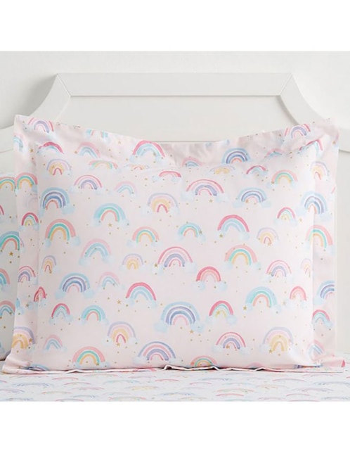 Funda para almohada Rainbow Cloud