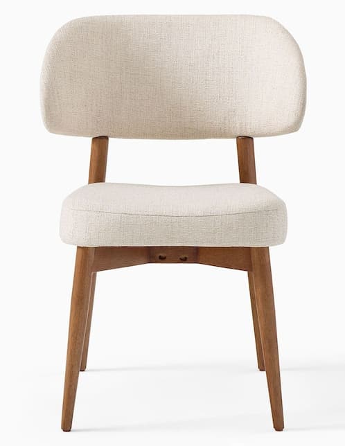 SILLA COMEDOR HYDE TELA BEIGE