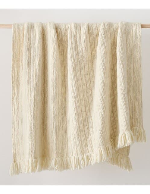 Frazada de tejido plano Chunky Wool unisex