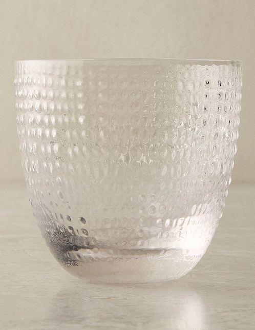 Vaso para agua Llen de vidrio con 4 piezas
