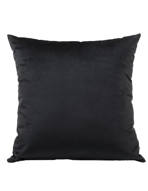 COJÍN ECOLIVING, NEGRO, 45 X 45 CM DUM