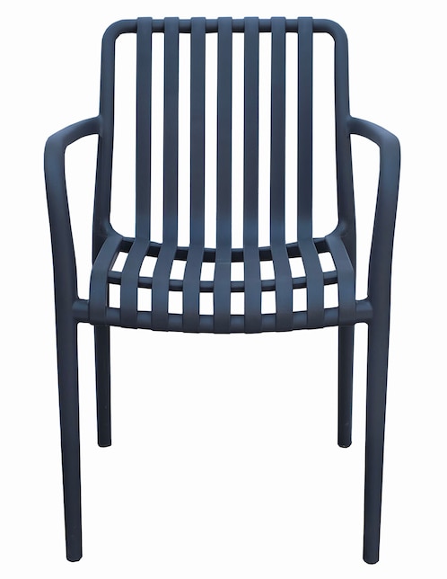 SILLA TING POLIPROPILENO, GRIS OXFORD
