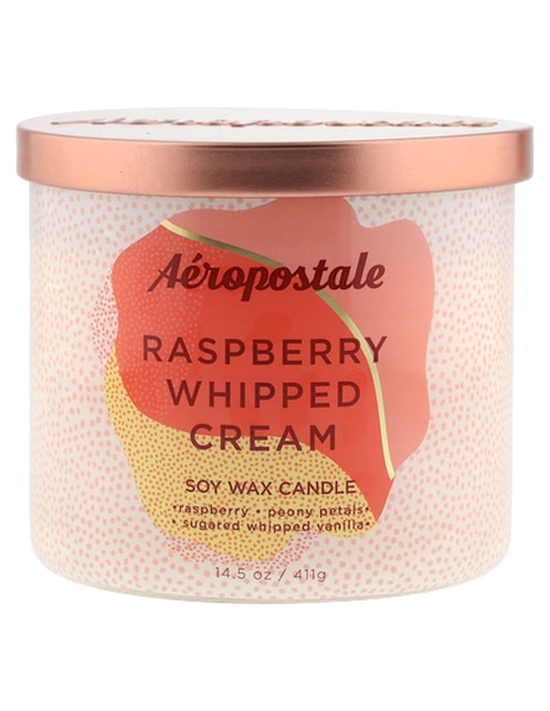 Vela aromática Aéropostale Raspberry Whipped Cream aroma frambuesa
