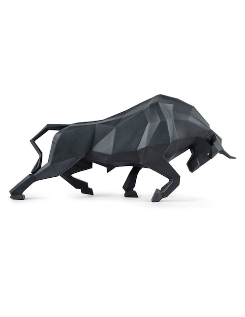 Escultura Lladró Toro de porcelana