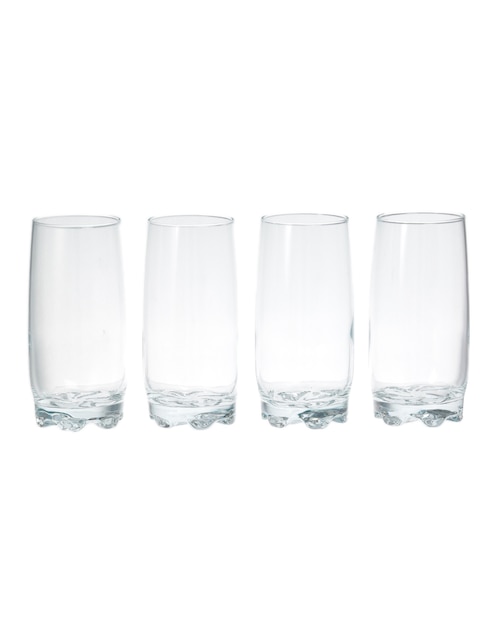 Set vaso highball Haus Basis de vidrio con 12 piezas