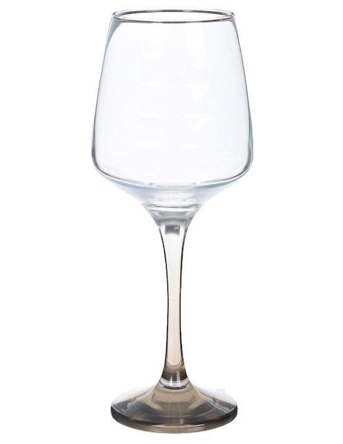 COPA VINO 1 PZA CHROME V, 400 ML, HUMO