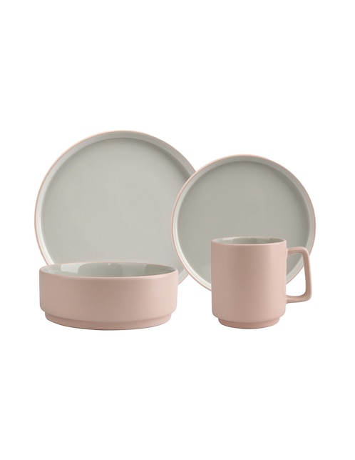 Vajilla cerrada Haus de porcelana para 4 personas