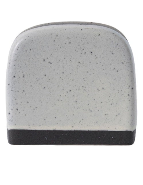 Servilletero Haus Sereno gris de stoneware