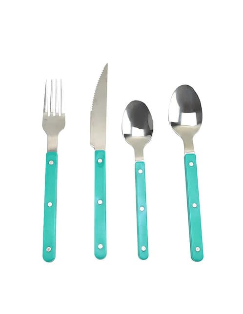 Set cubiertos Haus Ithaca de acero inoxidable 16 piezas
