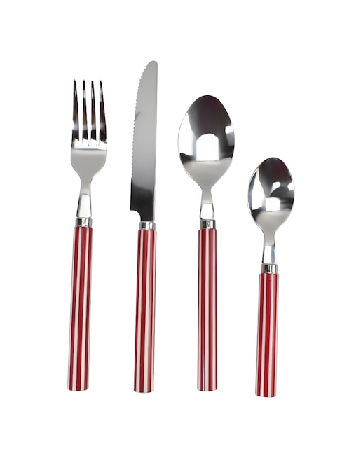 Set cubiertos Haus Lugano de acero inoxidable 16 piezas