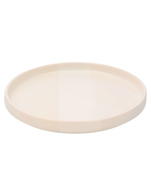 PLATO ENSALADA HAUS OASIS FLOR, BLANCO