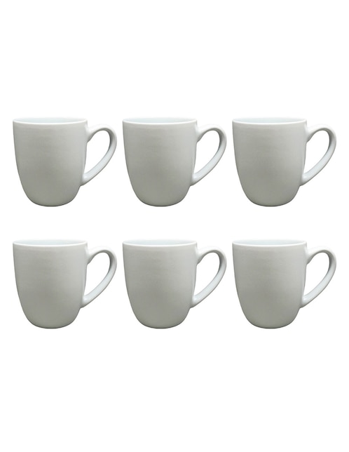 Set de tazas americana Haus Mugs 6 piezas