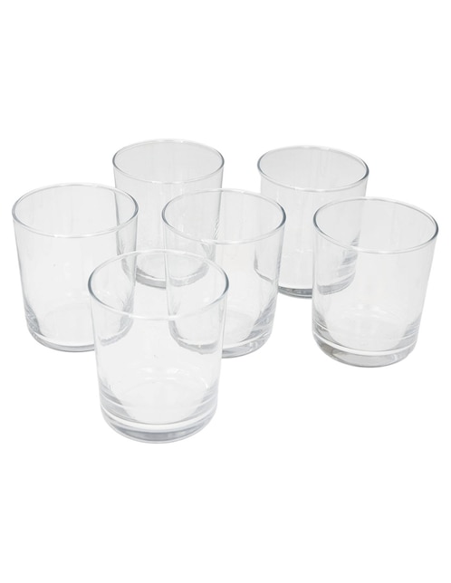 Vaso para agua Haus de vidrio con 6 piezas