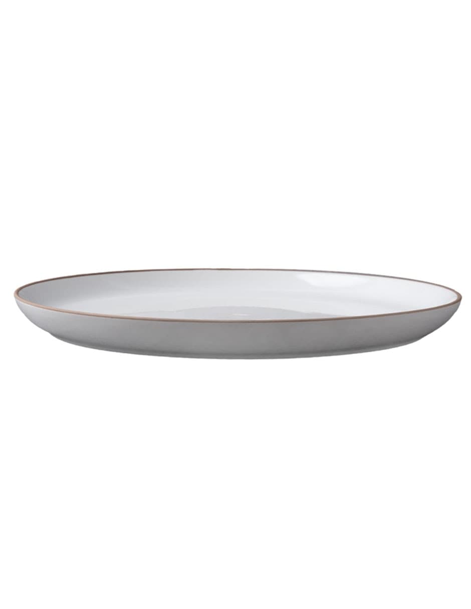 PLATO TRINCHE REDONDO, 27.2 CM, BLANCO