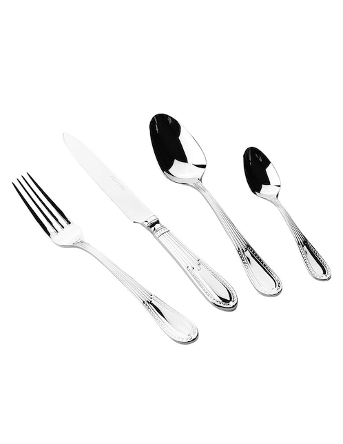 Set cubiertos Köstlich de acero inoxidable 24 piezas