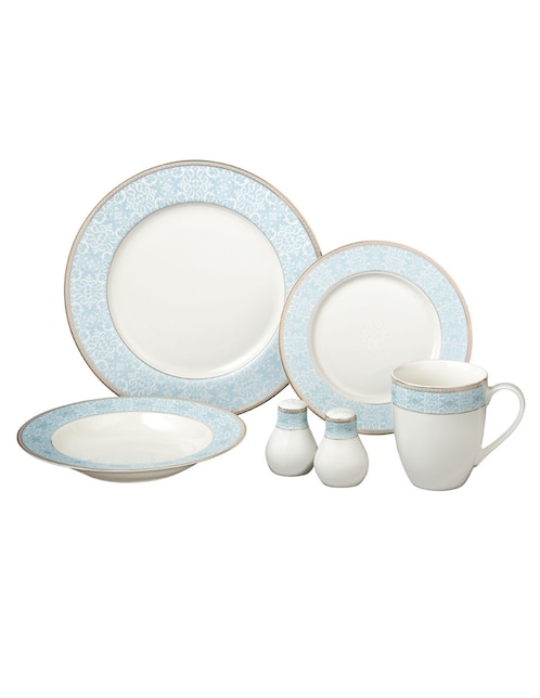 Vajilla cerrada Köstlich Live de porcelana 26 piezas