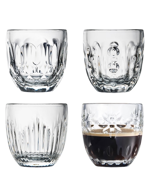 Set taza express La Rochere Troquet de vidrio