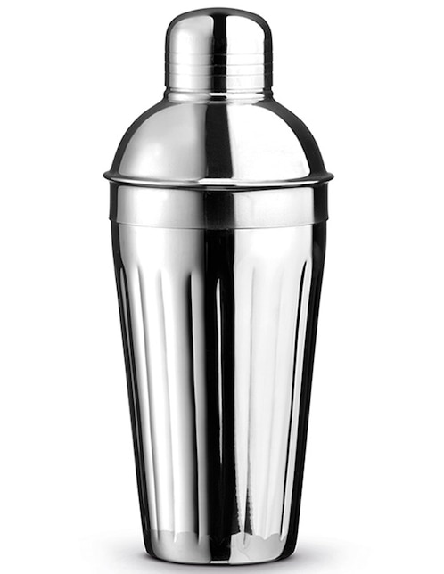 Coctelera N Narrative Silver Night  de acero inoxidable