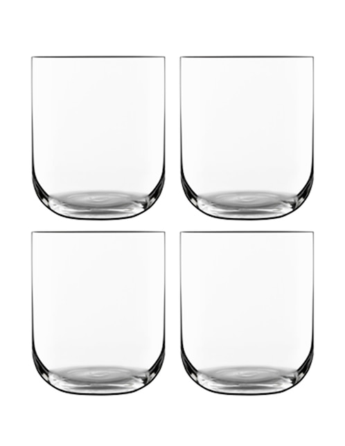 Set de vasos para whisky Luigi Bormioli Sublime con 4 piezas