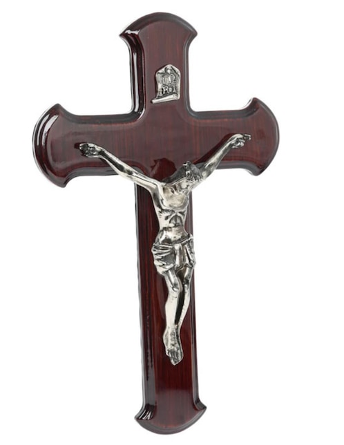 Escultura religiosa Imperio Artesanal Cristo color plata