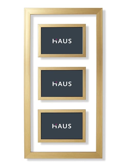 Portarretrato Haus Neolegado para 3 fotos