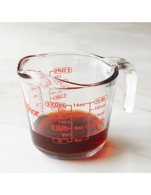 TAZA MEDIDO, 473 ML, TRANSPARENTE