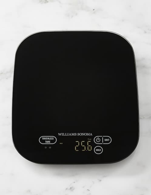 BÁSCULA WATERPROOF WS VI, 20 CM, NEGRO