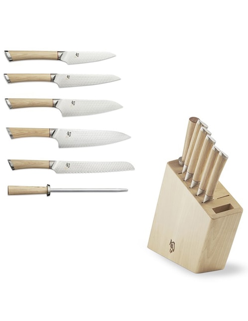 Set de cuchillos Williams-Sonoma Shun Hikari 7 Piezas