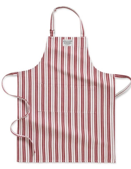 Delantal completo stripe de algodón