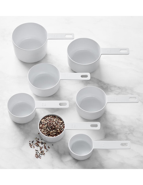 Set de tazas medidoras Round Melamine 7 piezas