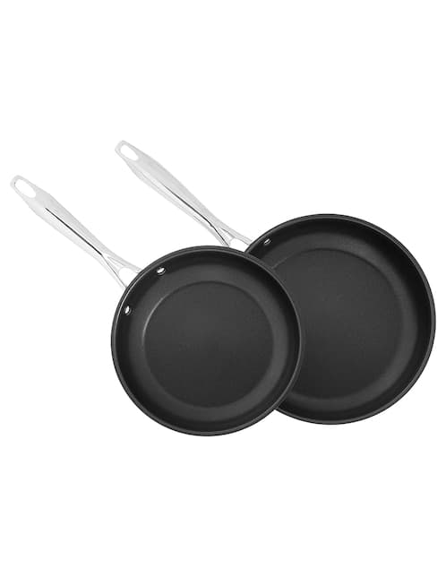 Set de sartenes Cuisinart de acero inoxidable