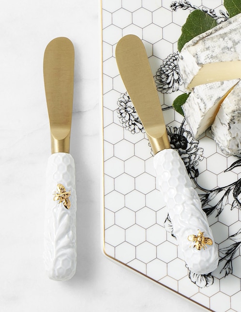 Set de cuchillos para quesos Williams-Sonoma Honeycomb 2 piezas