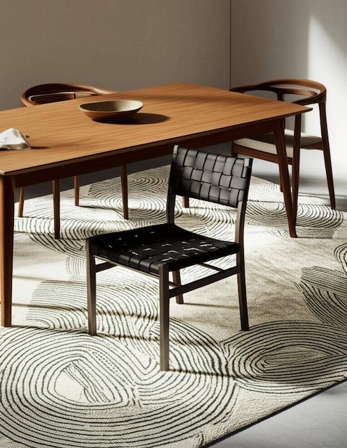 Silla sin brazos Stratton de madera