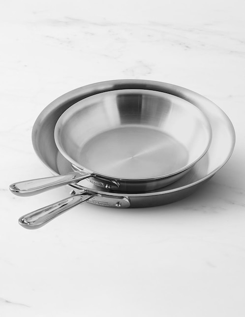 Set de sartenes All Clad D5 de acero inoxidable