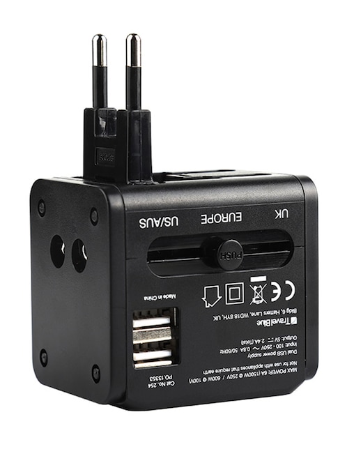 Adaptador universal viajes Travel Blue