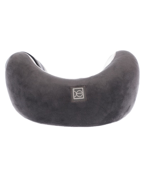 ALMOHADA VIAJE, ESTÁNDAR, GRIS OXFORD